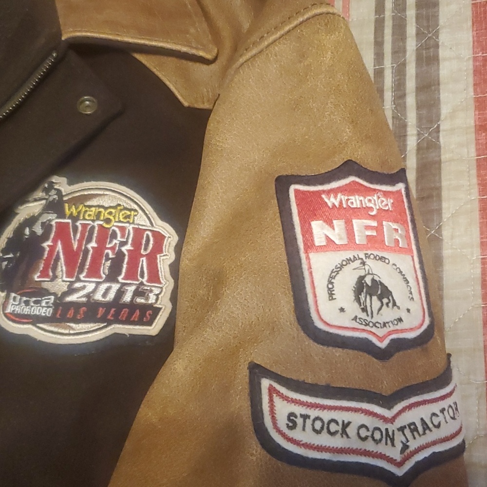 Official Wrangler National Finals Rodeo contestant jacket 2013